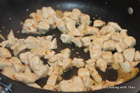 cooked chicken