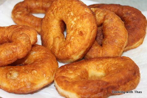 fried donuts