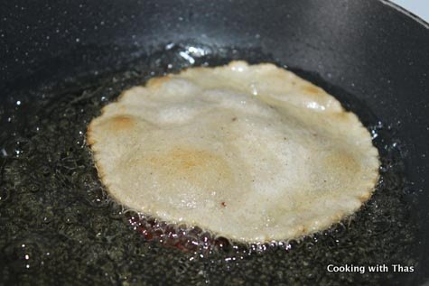 fryin buckwheat poori