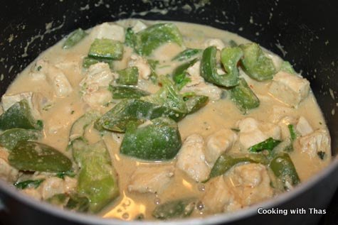 making peanut chicken