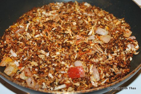 roasted coconut