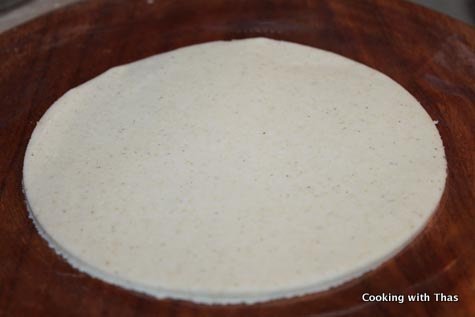 rolling tortilla