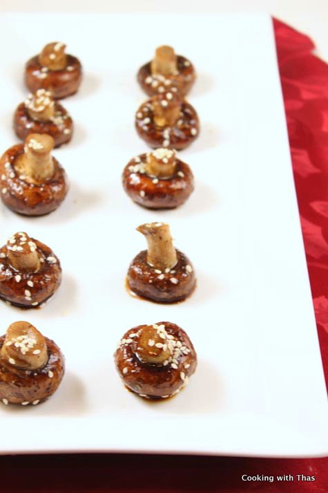glazed mushroom