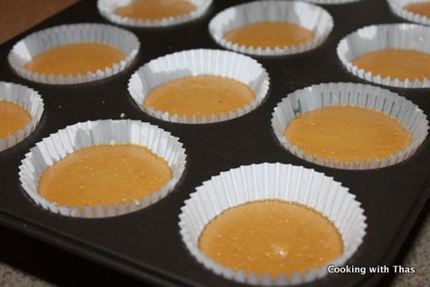 making capuccino cheesecake