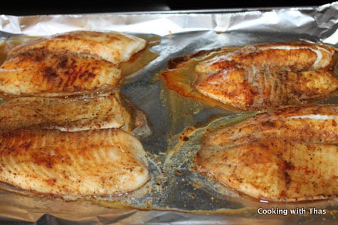 baking paprika tilapia