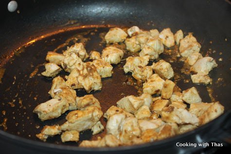 cooked chicken