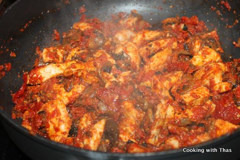 making sun dried tomato chicken