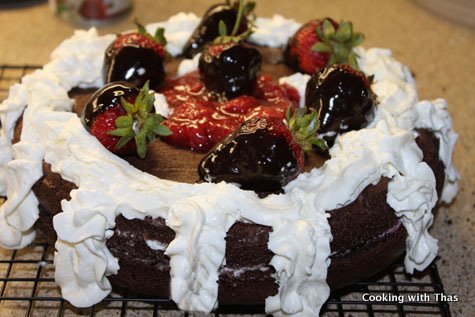 black forest cake