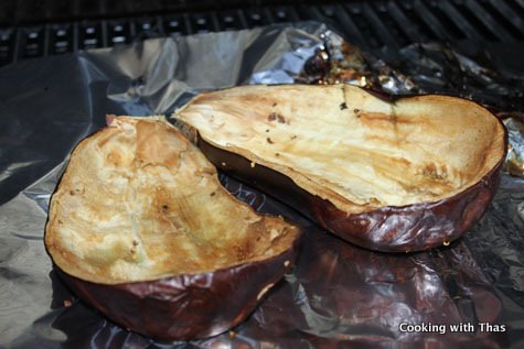 grilled eggplant