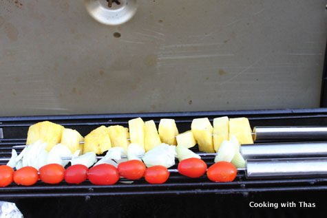 grilling veggies