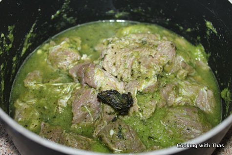 marinated beef stew