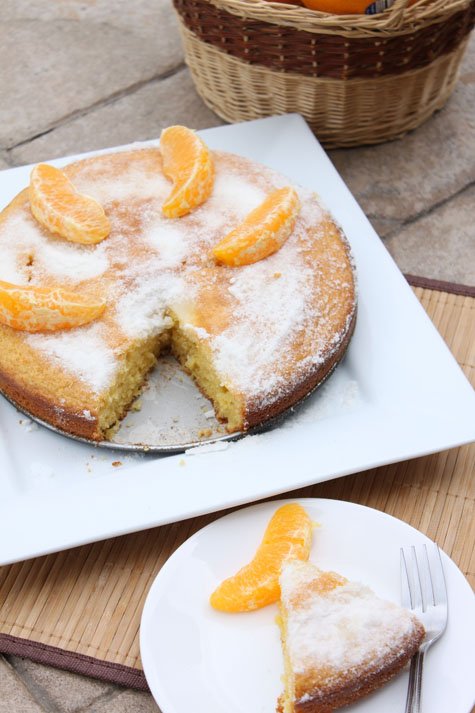orange cornmeal cake