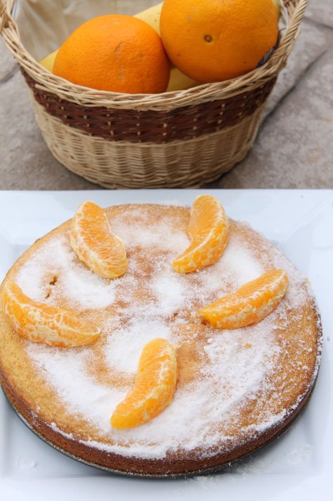 orange-cornmeal cake