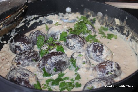 almond eggplant