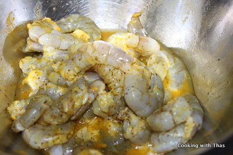 marinated shrimp