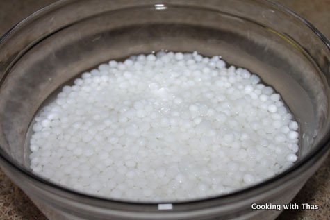 tapioca pearls