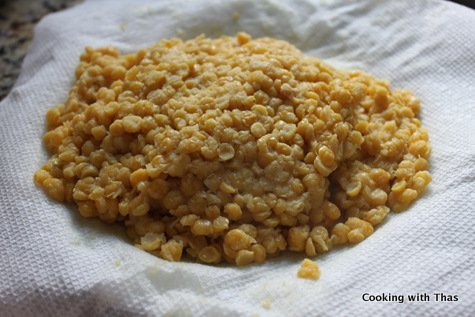 cooked chana dal