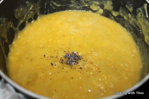 making-chana dal-mix