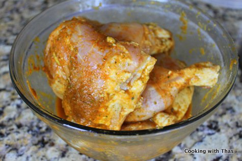 marinated chicken