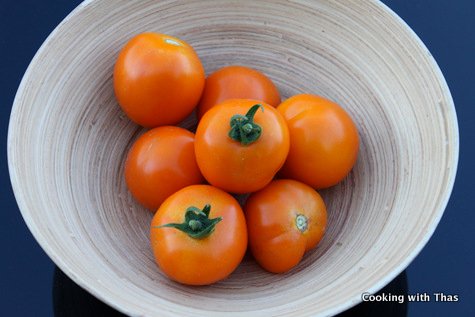 tomato from garden