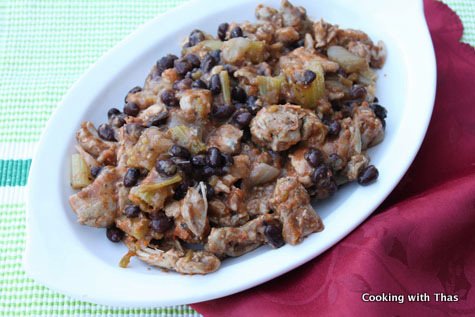 chicken with beans