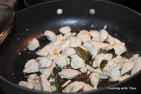 cooked chicken