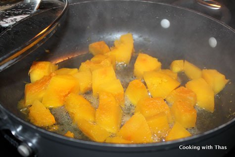 cooked pumpkin