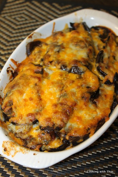 baked eggplant-lasagna