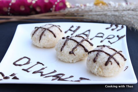 coconut burfi