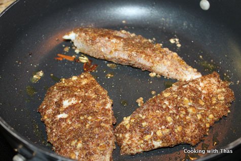 making tilapia