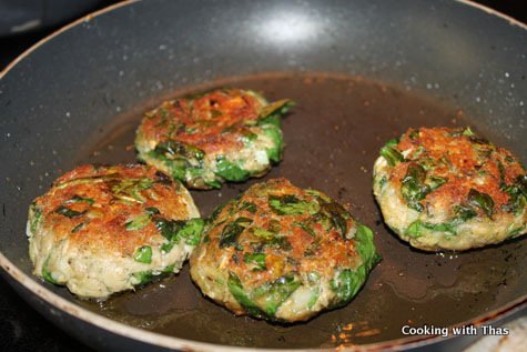making tuna cutlet