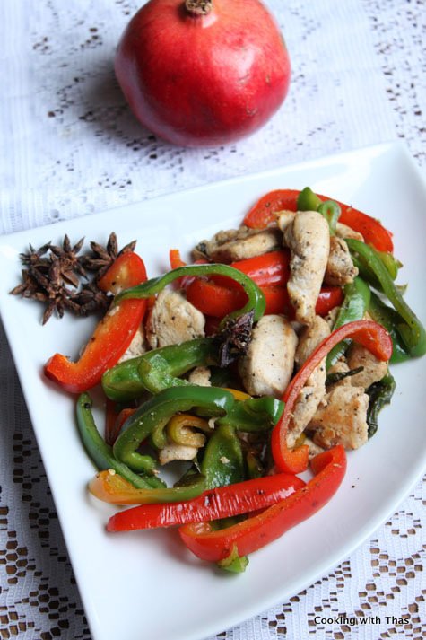 aromatic-chicken stir fry