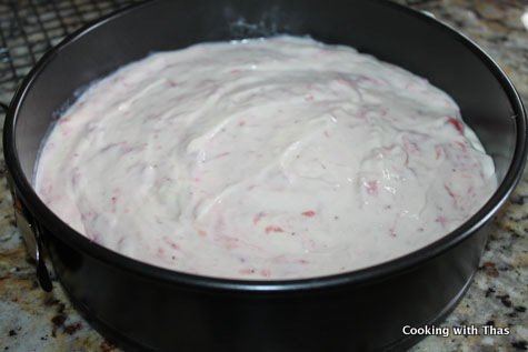 making-strawberry-cheesecake