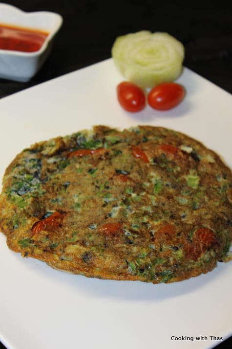 asian style omelete