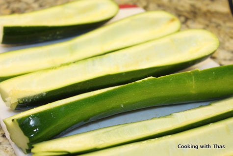 scrapped zucchini