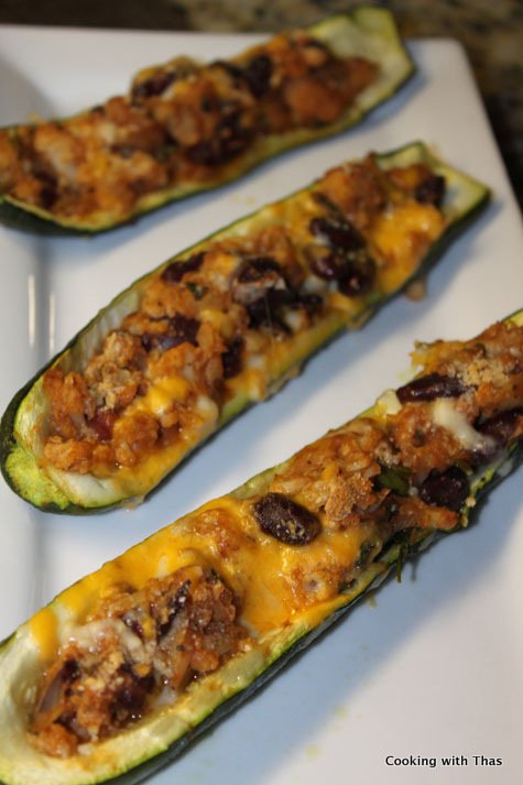 stuffed zucchini