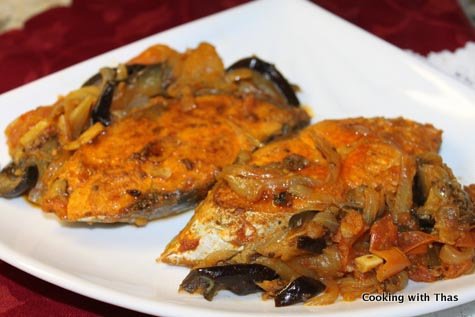 vinegar-kingfish-eggplant
