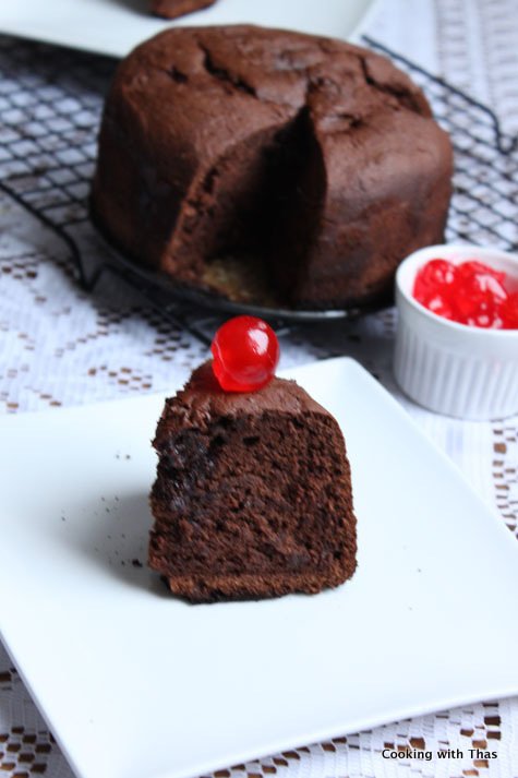 pressure cooker-chocolate cake