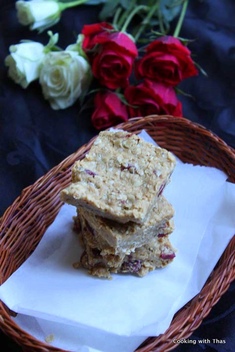 no bake oats peanut butter bars