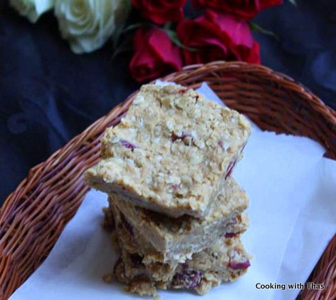 oats peanut butter bars