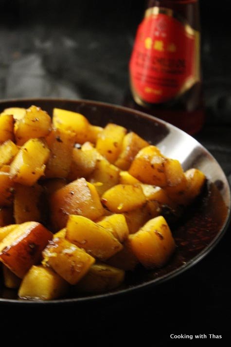 oven roasted asian butternut squash