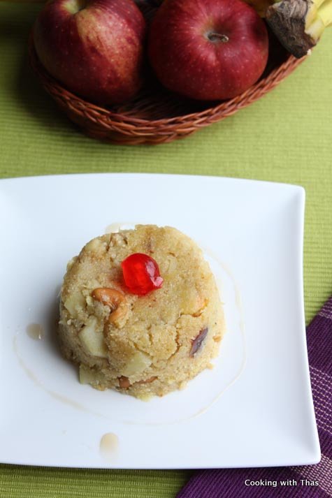 fruit and nut-upma