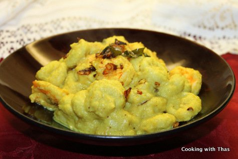 shrimp-rice-dumpling chakkoli