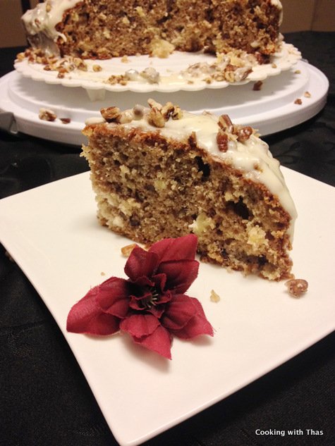 humming bird cake slice