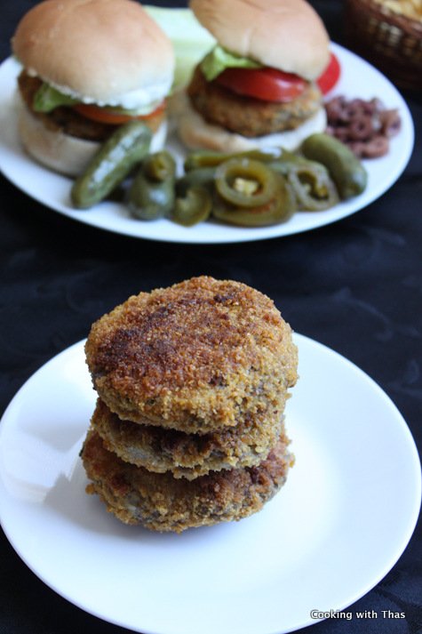 ground beef cutlet-burger