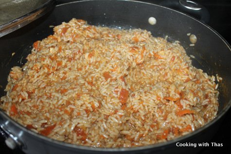 making chicken kabsa