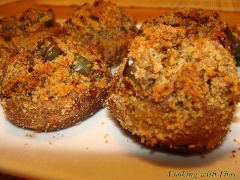 stuffed mushrooms