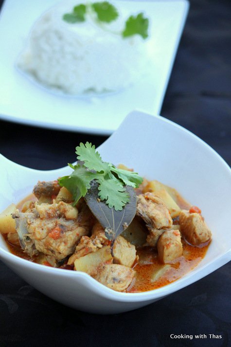 chicken-potato curry