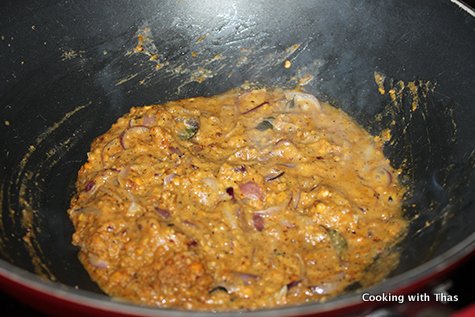 cooking gun powder for fish curry