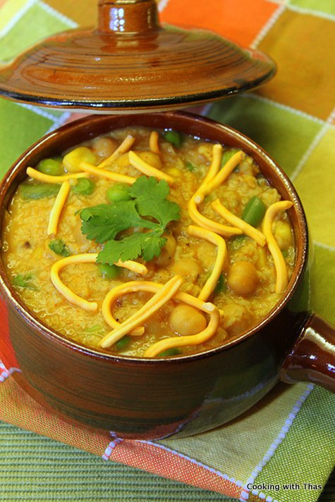 Oats-Veg soup